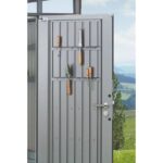 KOVINSKA VRTNA HIŠKA BIOHORT 275X155 CM HIGHLINE H1 DVOJNA VRATA - slika 6